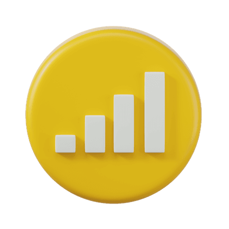 Power BI icône de technologie